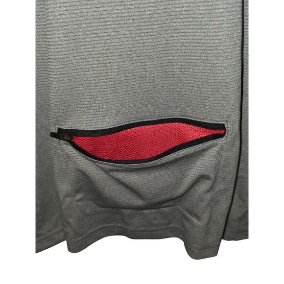 Nike Boys XL Gray 1/4 Zip Pullover Long Sleeve Athletic Top w/ Back Pocket - Picture 12 of 13